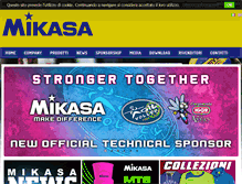 Tablet Screenshot of mikasa.it